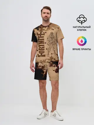 Мужской костюм с шортами / Fortnite