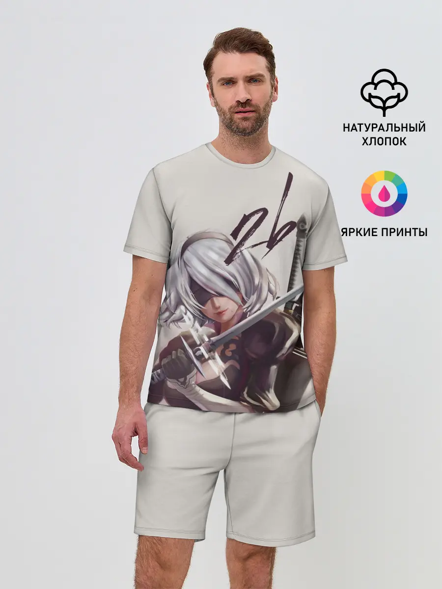 Мужской костюм с шортами / 2b