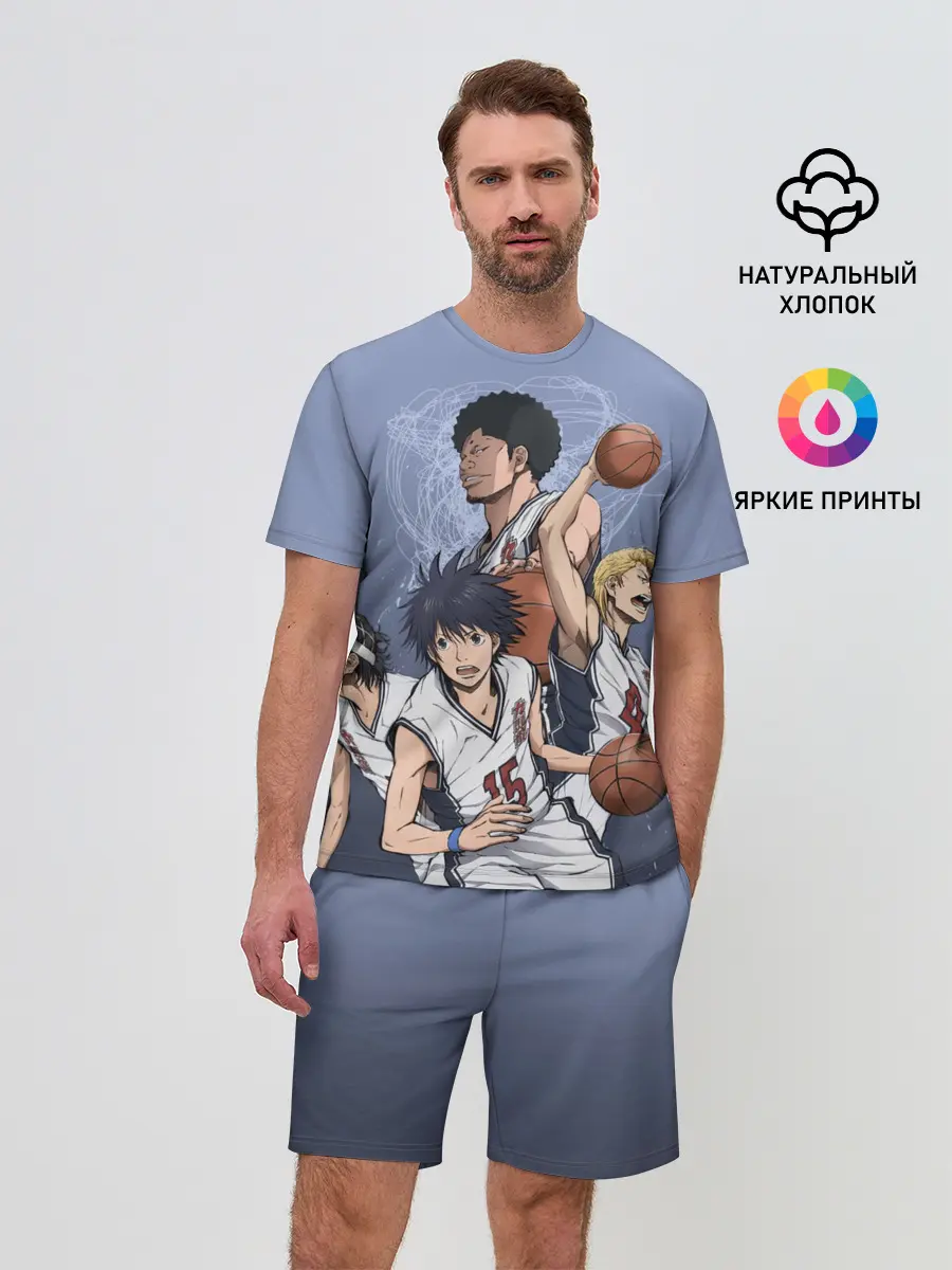 Мужской костюм с шортами / команда мечты