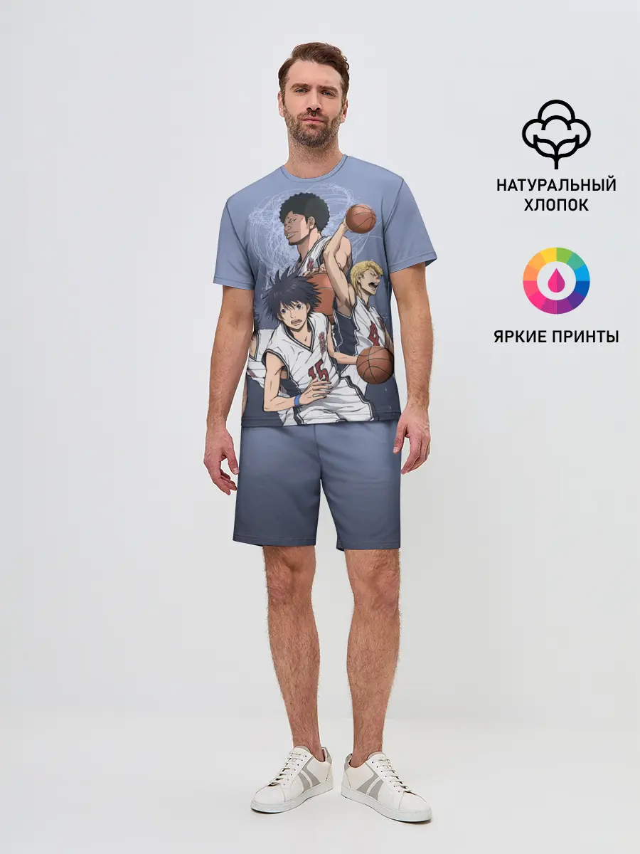 Мужской костюм с шортами / команда мечты