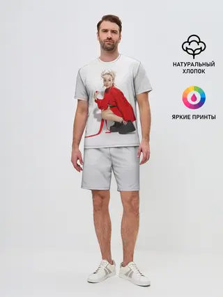 Мужской костюм с шортами / DOJA CAT