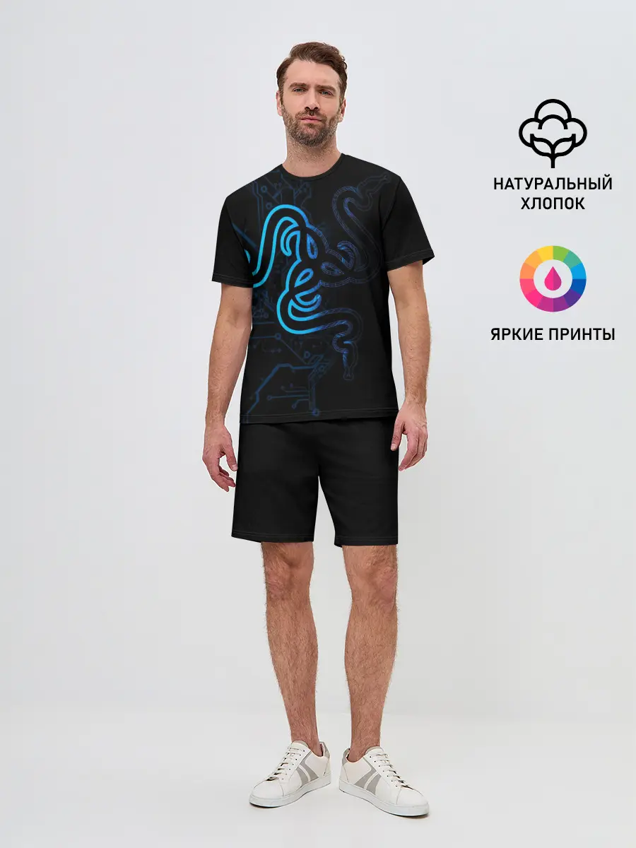 Мужской костюм с шортами / RAZER