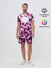 Мужской костюм с шортами / череп