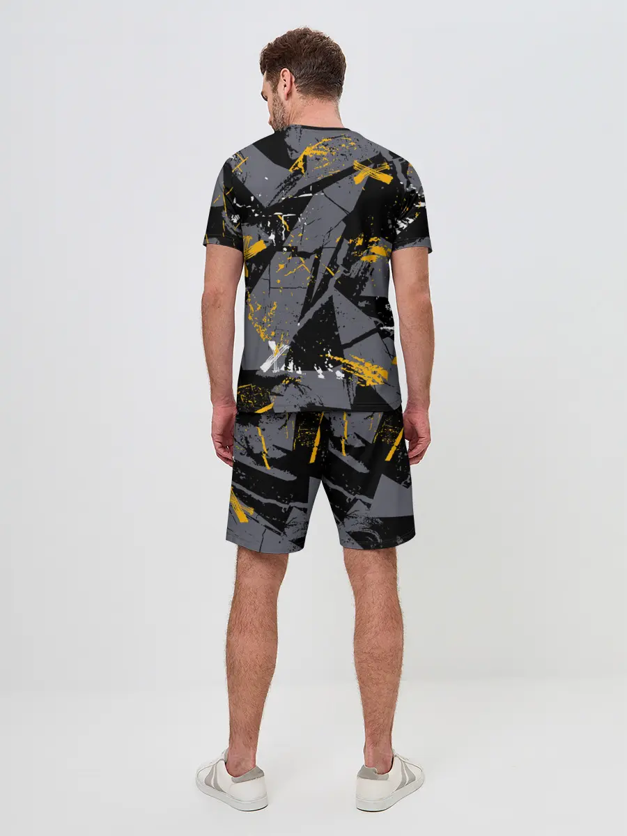 Мужской костюм с шортами / Спортивный стиль