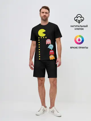 Мужской костюм с шортами / Pac-man