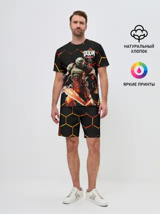 Мужской костюм с шортами / DOOM | Броня
