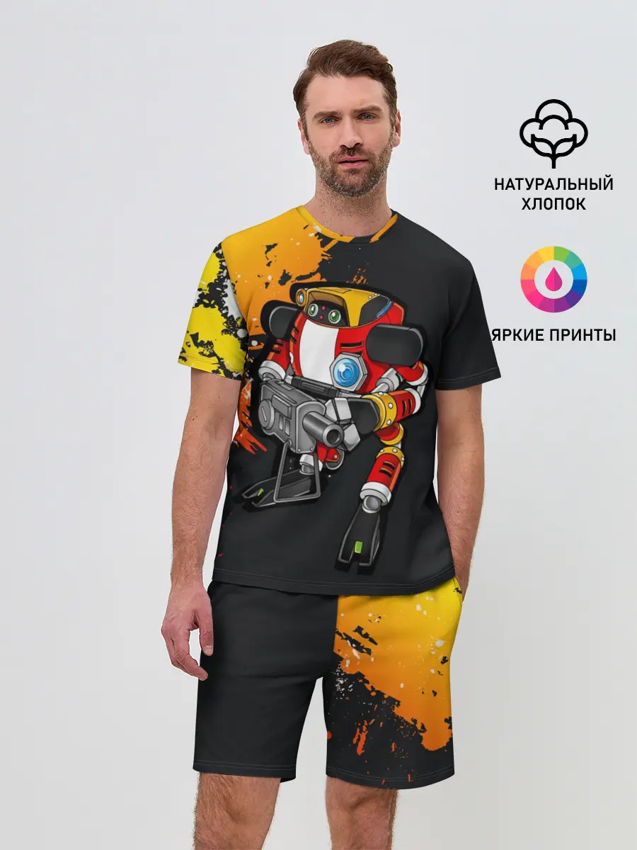 Мужской костюм с шортами / Sonic. E-102 Гамма