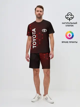 Мужской костюм с шортами / TOYOTA