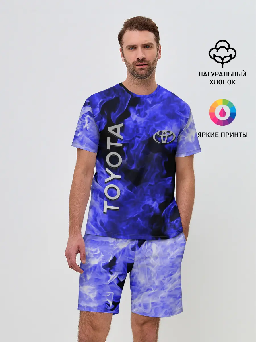 Мужской костюм с шортами / TOYOTA