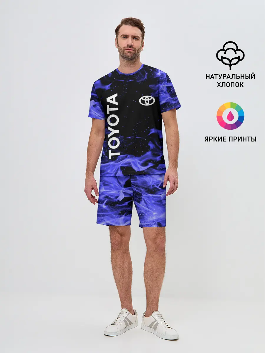 Мужской костюм с шортами / TOYOTA