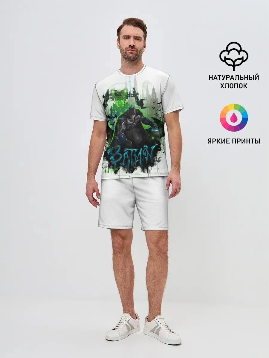 Мужской костюм с шортами / Batman: Arkham Knight