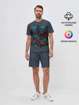 Мужской костюм с шортами / Batman: Arkham Knight