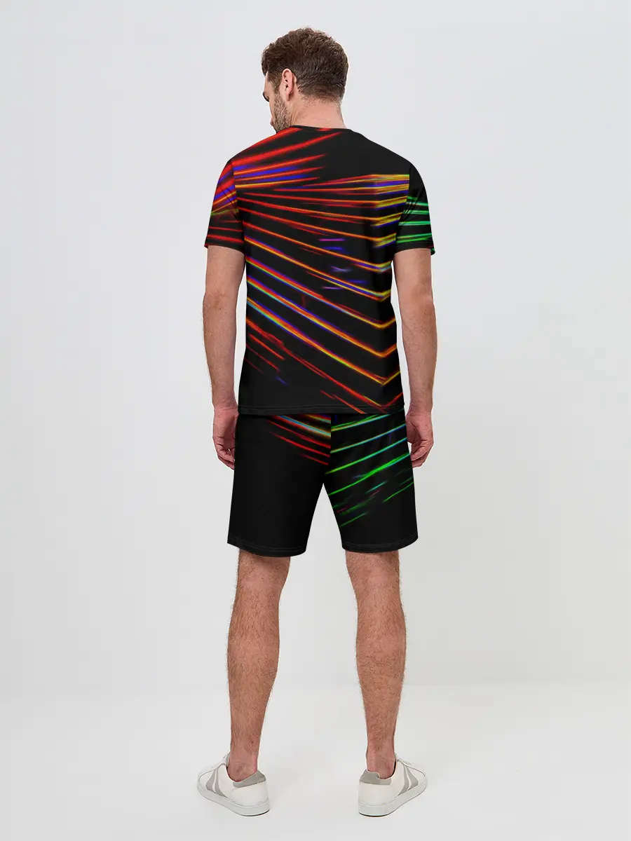 Мужской костюм с шортами / STRIPES COLOR