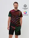 Мужской костюм с шортами / STRIPES COLOR