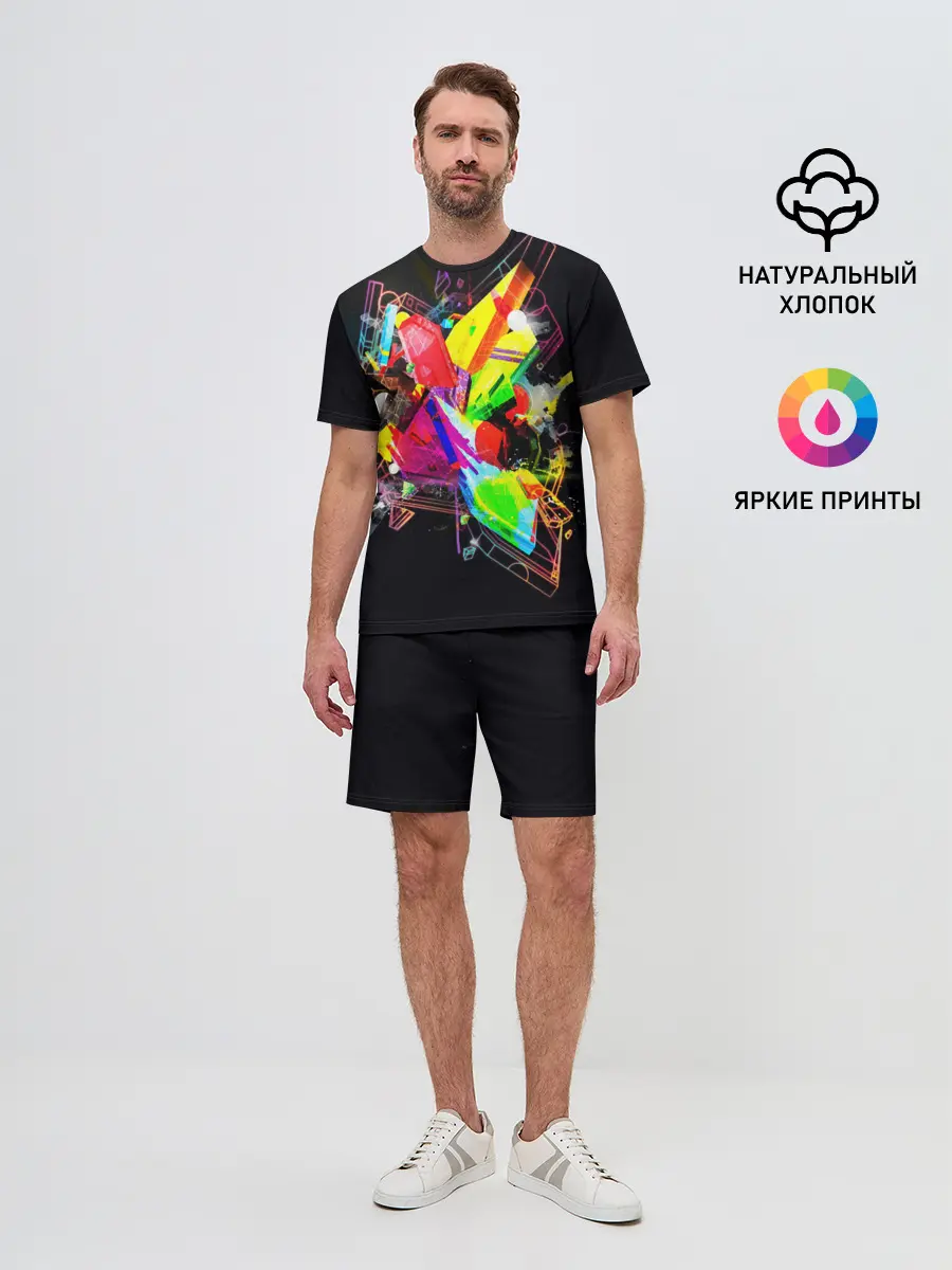 Мужской костюм с шортами / УЛИЧНЫЙ СТИЛЬ