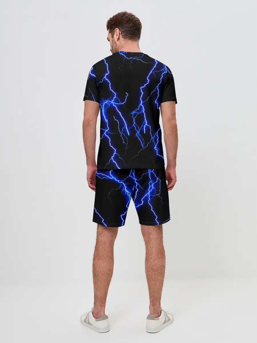 Мужской костюм с шортами / МОЛНИИ
