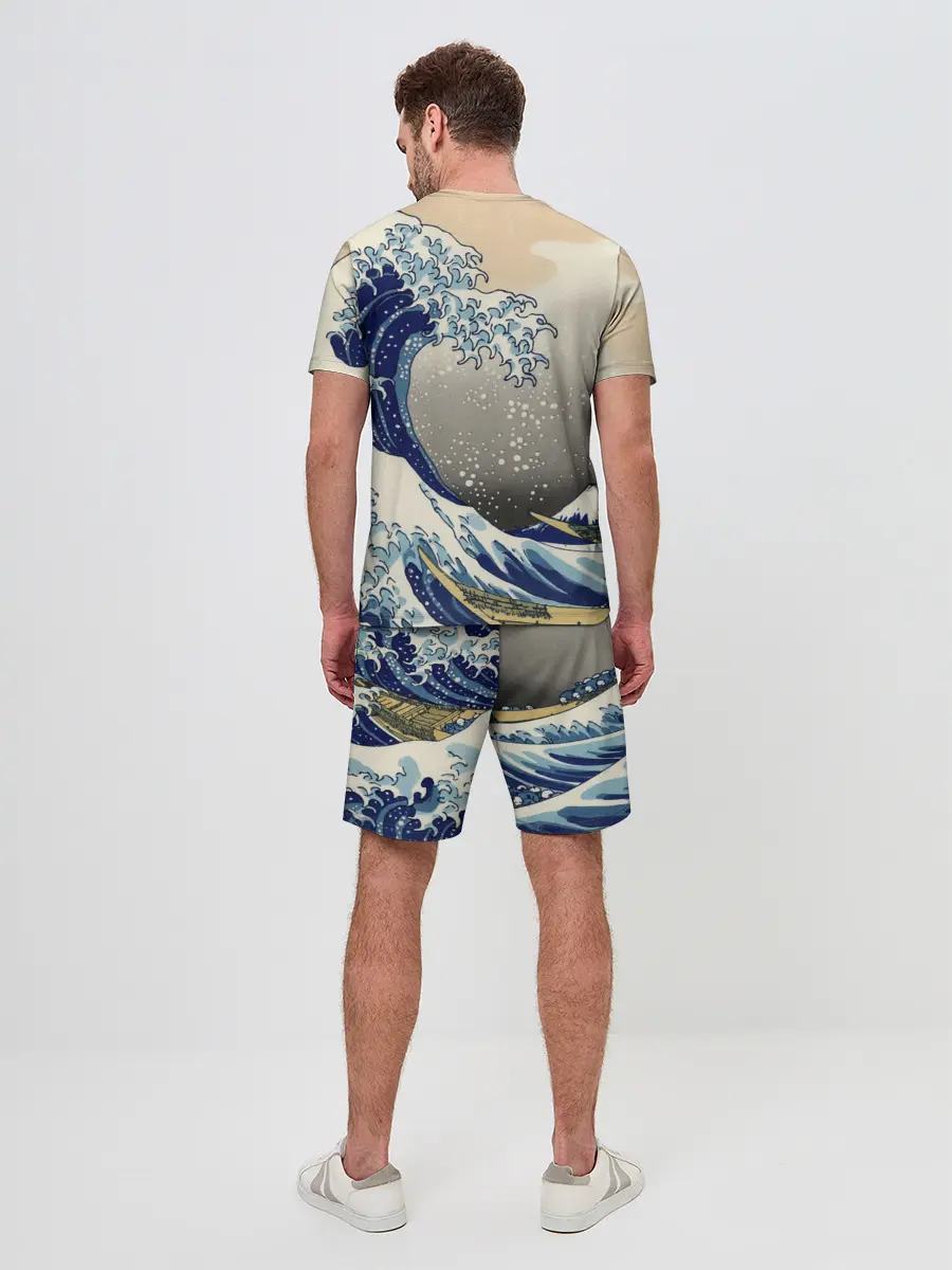 Мужской костюм с шортами / ЯПОНСКАЯ КАРТИНА