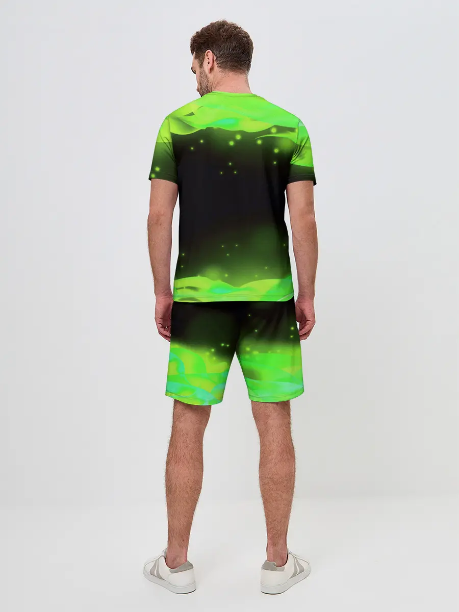 Мужской костюм с шортами / Minecraft 1