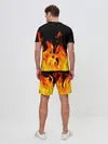 Мужской костюм с шортами / ОГНЕННЫЙ