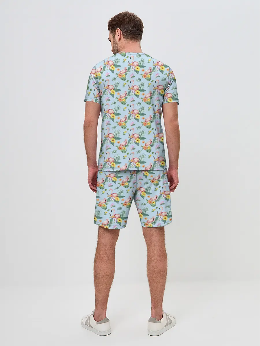 Мужской костюм с шортами / ФЛАМИНГО