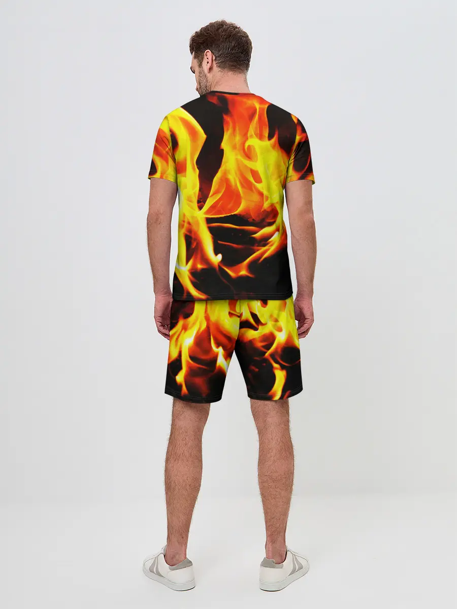 Мужской костюм с шортами / В ОГНЕ