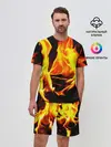 Мужской костюм с шортами / В ОГНЕ