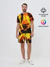 Мужской костюм с шортами / В ОГНЕ
