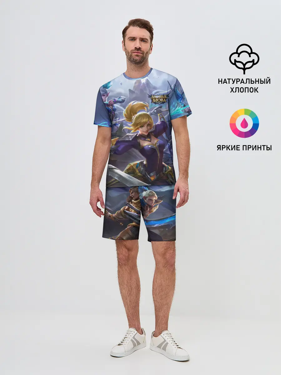 Мужской костюм с шортами / mobile legends