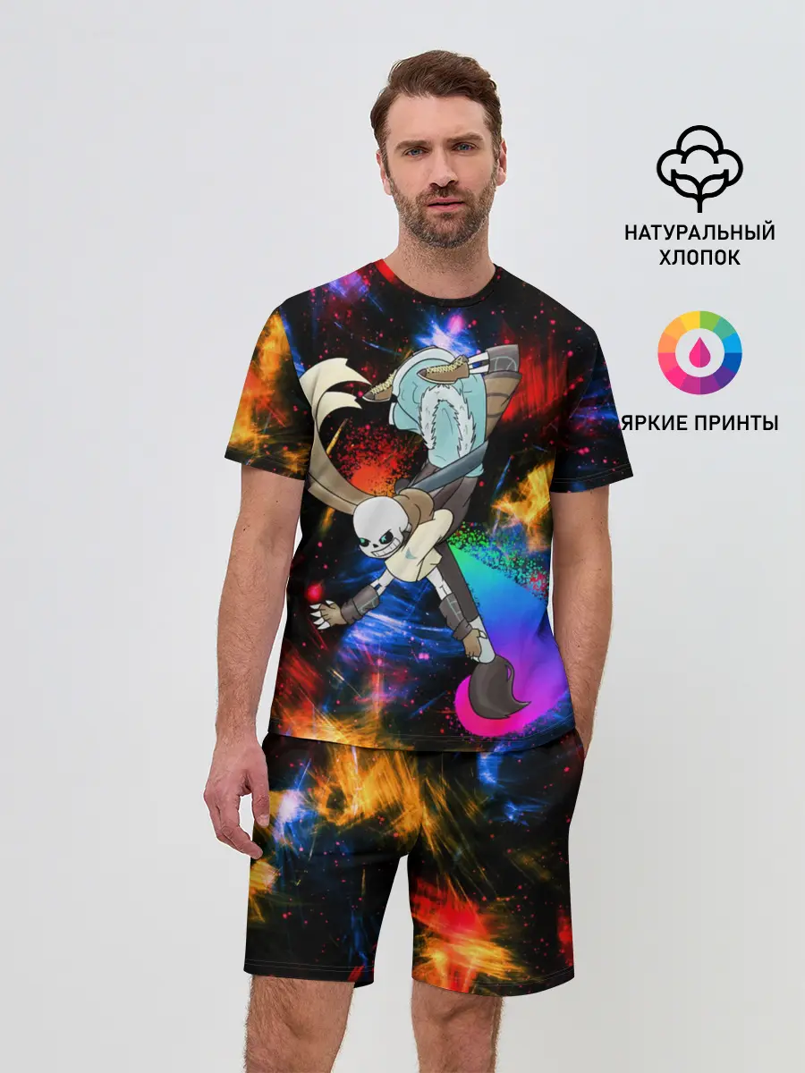 Мужской костюм с шортами / Санс | Undertale