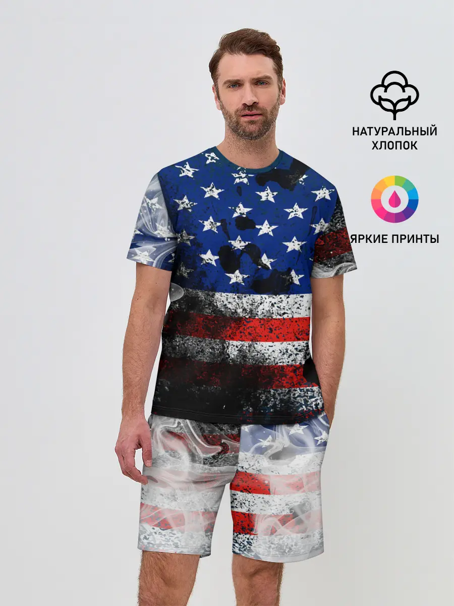 Мужской костюм с шортами / США