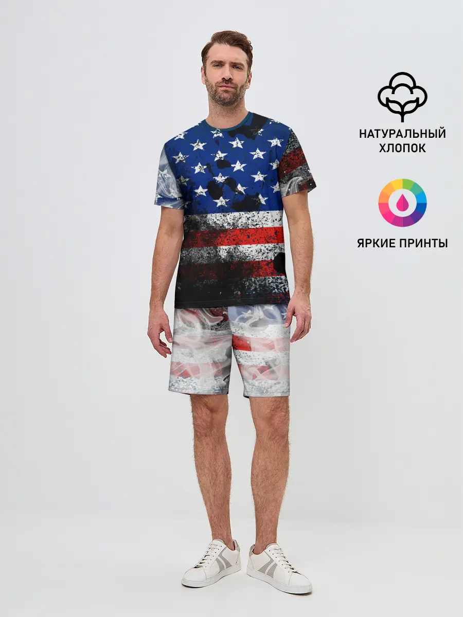 Мужской костюм с шортами / США