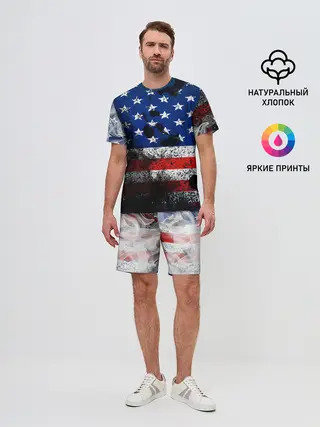 Мужской костюм с шортами / США