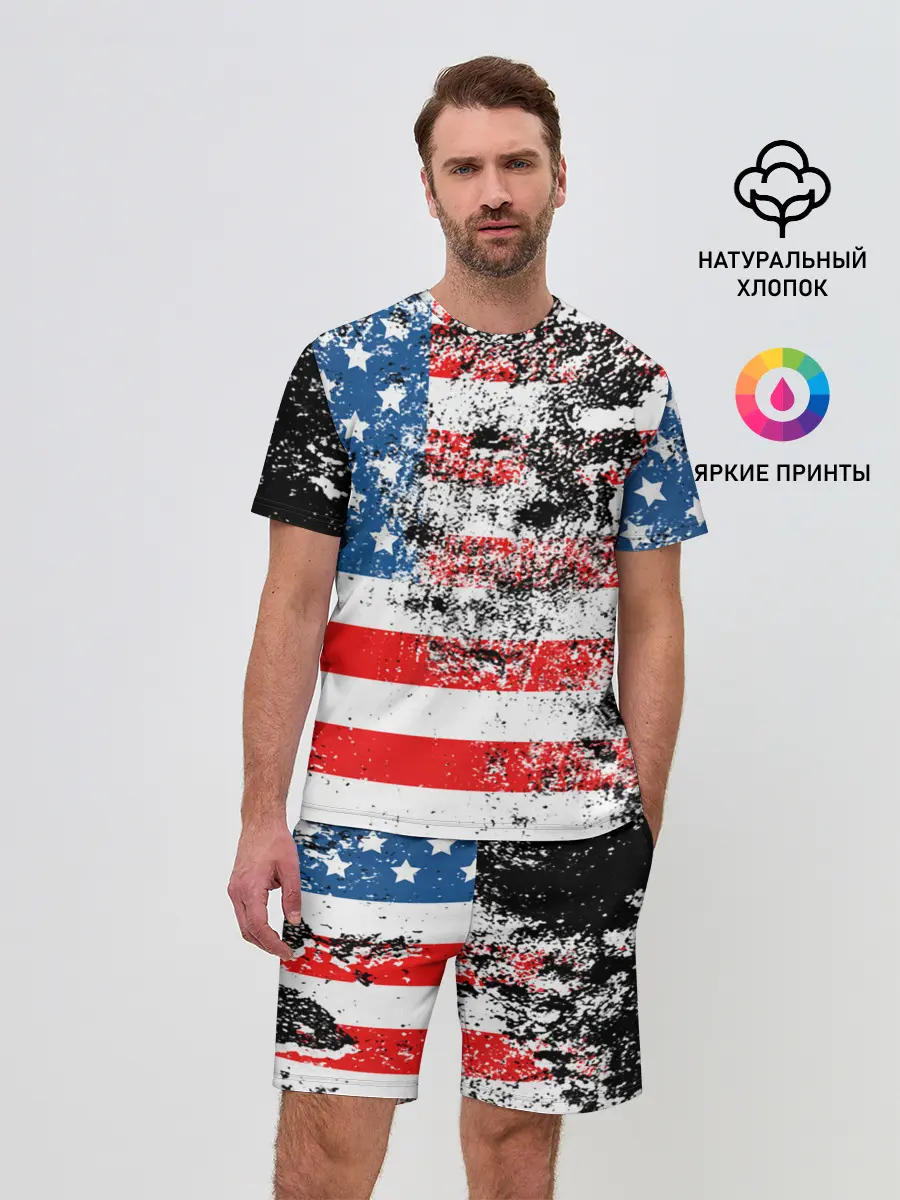 Мужской костюм с шортами / США