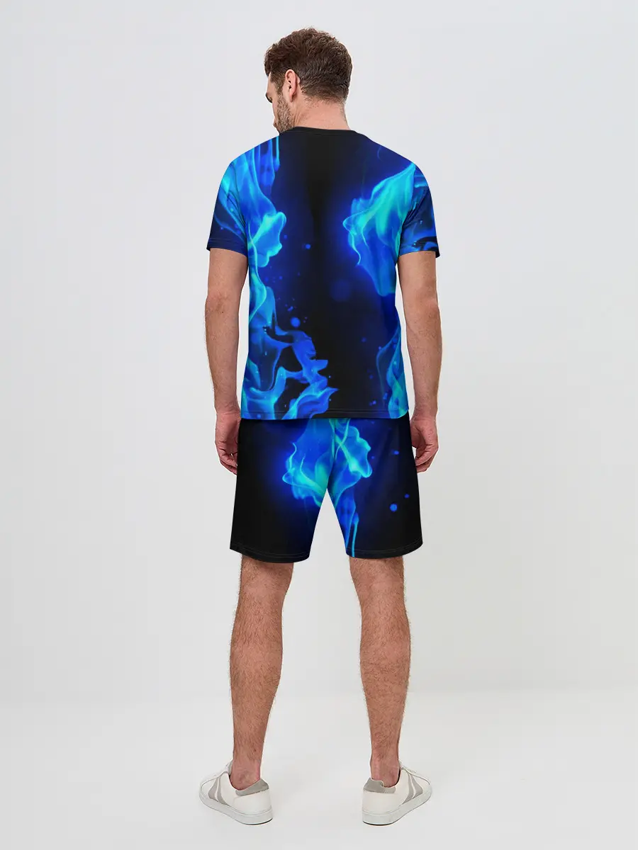 Мужской костюм с шортами / MINECRAFT