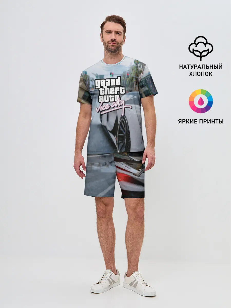 Мужской костюм с шортами / Vice city