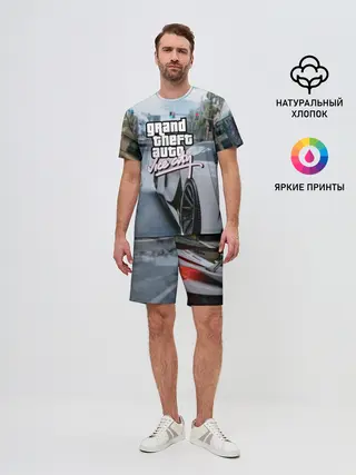 Мужской костюм с шортами / Vice city