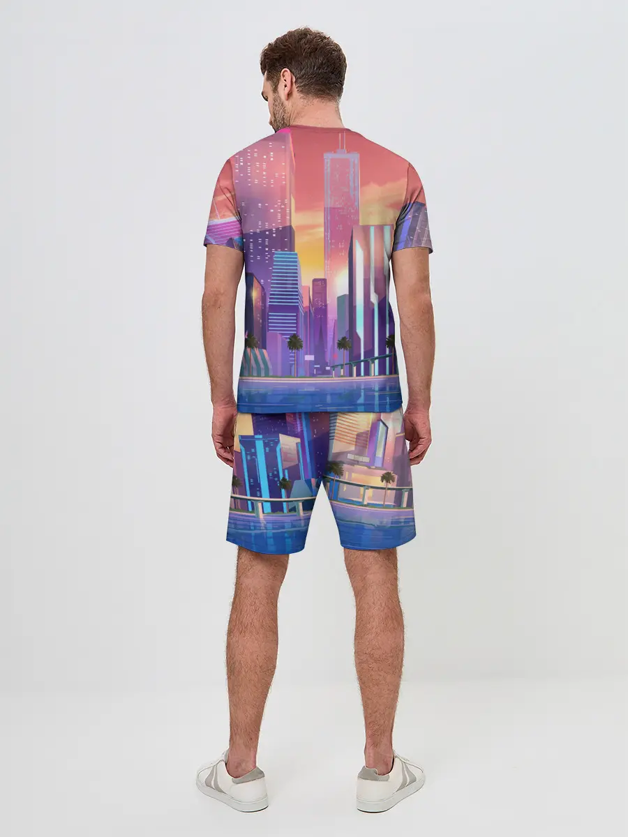 Мужской костюм с шортами / Vice city