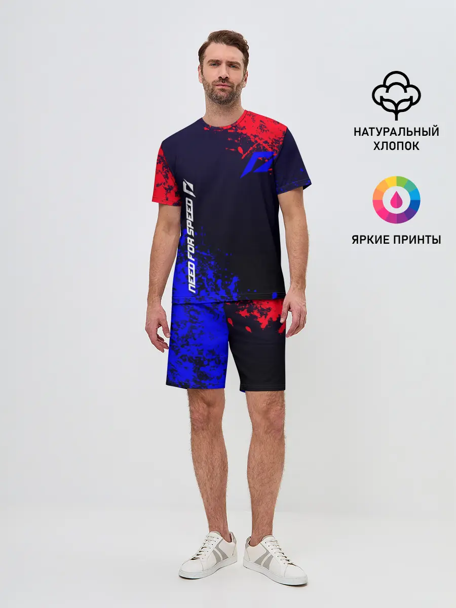 Мужской костюм с шортами / Need for speed Shift
