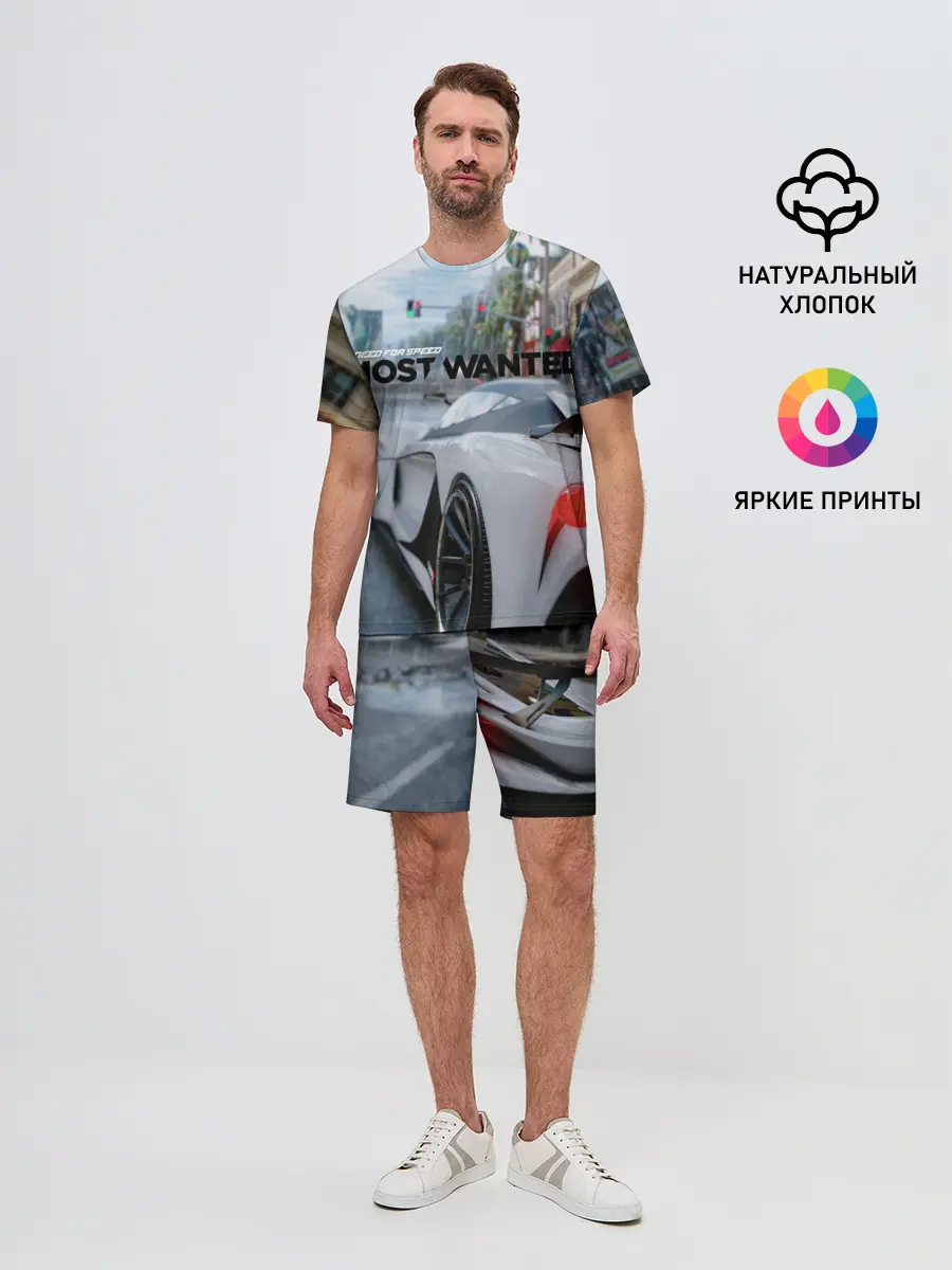 Мужской костюм с шортами / NFS Most Wanted