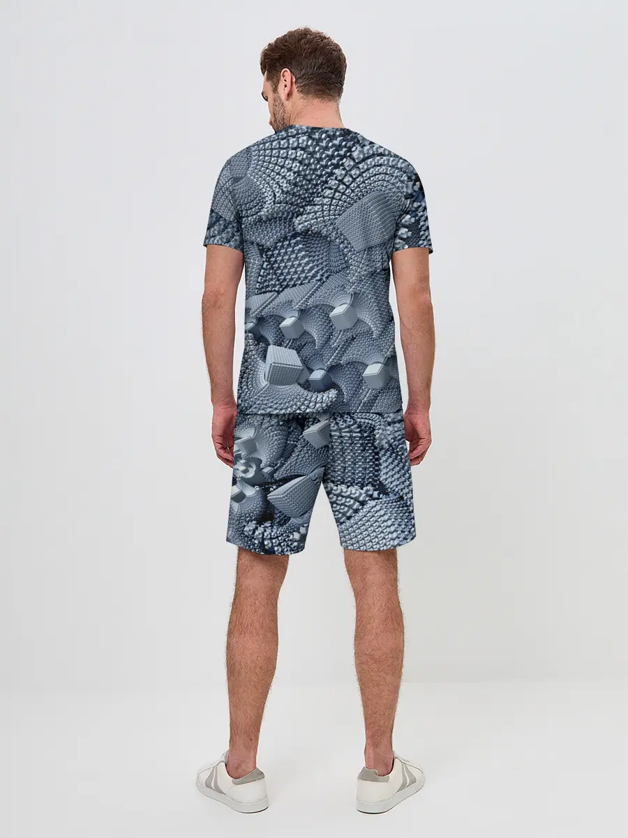 Мужской костюм с шортами / GREY