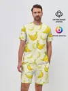 Мужской костюм с шортами / Банана