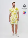 Мужской костюм с шортами / Банана