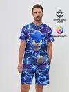 Мужской костюм с шортами / Sonic | Соник