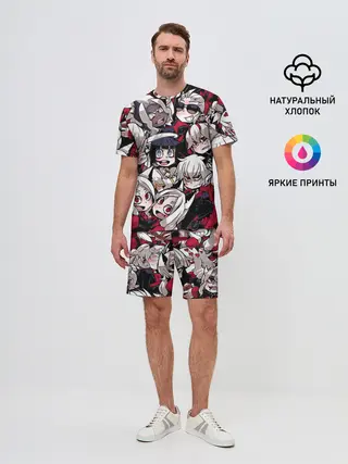 Мужской костюм с шортами / Helltaker