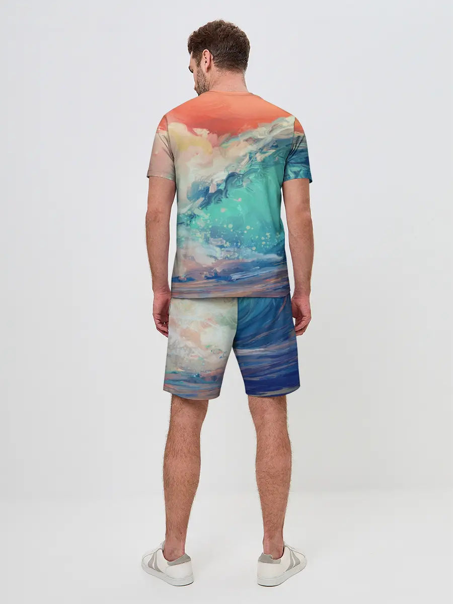 Мужской костюм с шортами / Клёвая Рыбалка