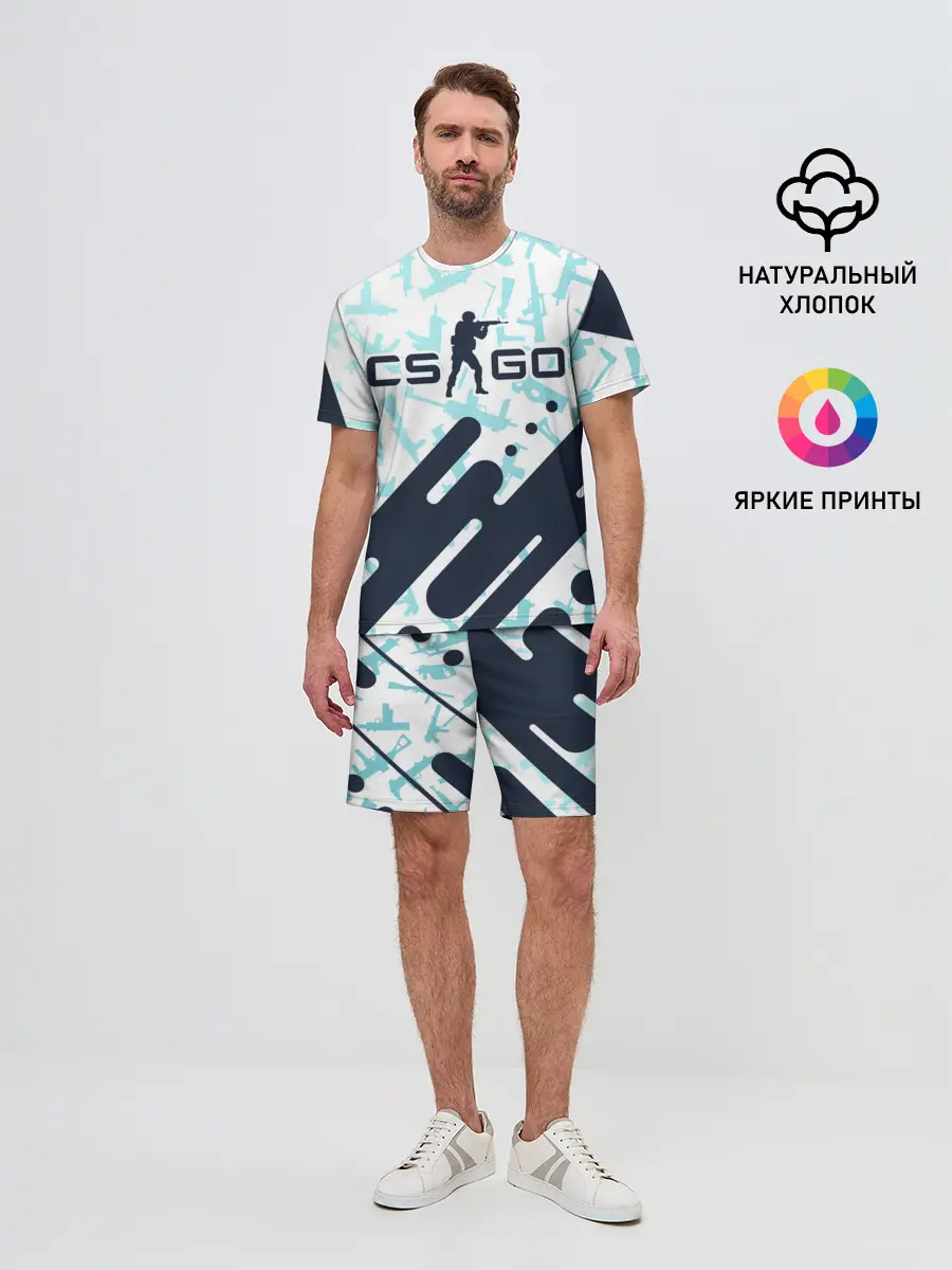 Мужской костюм с шортами / CS GO | КС ГО