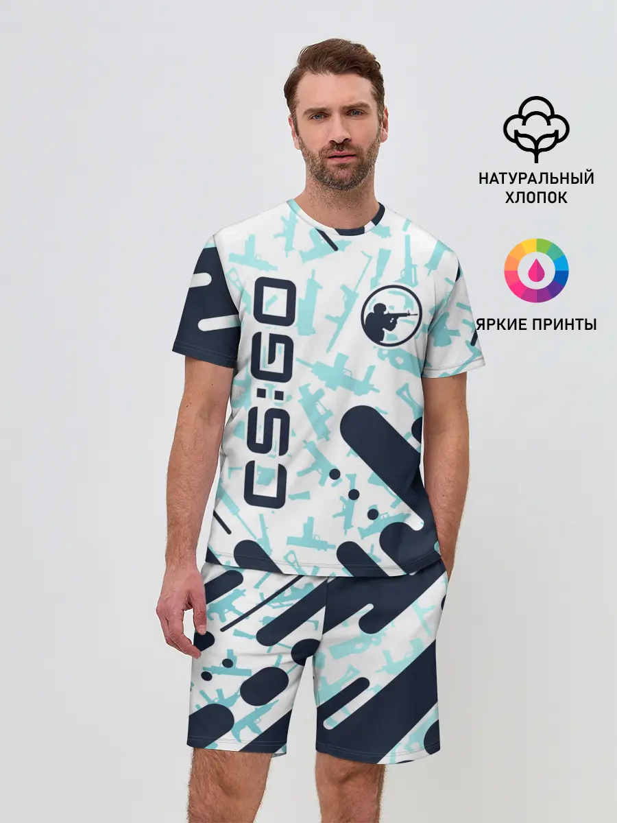 Мужской костюм с шортами / CS GO | КС ГО