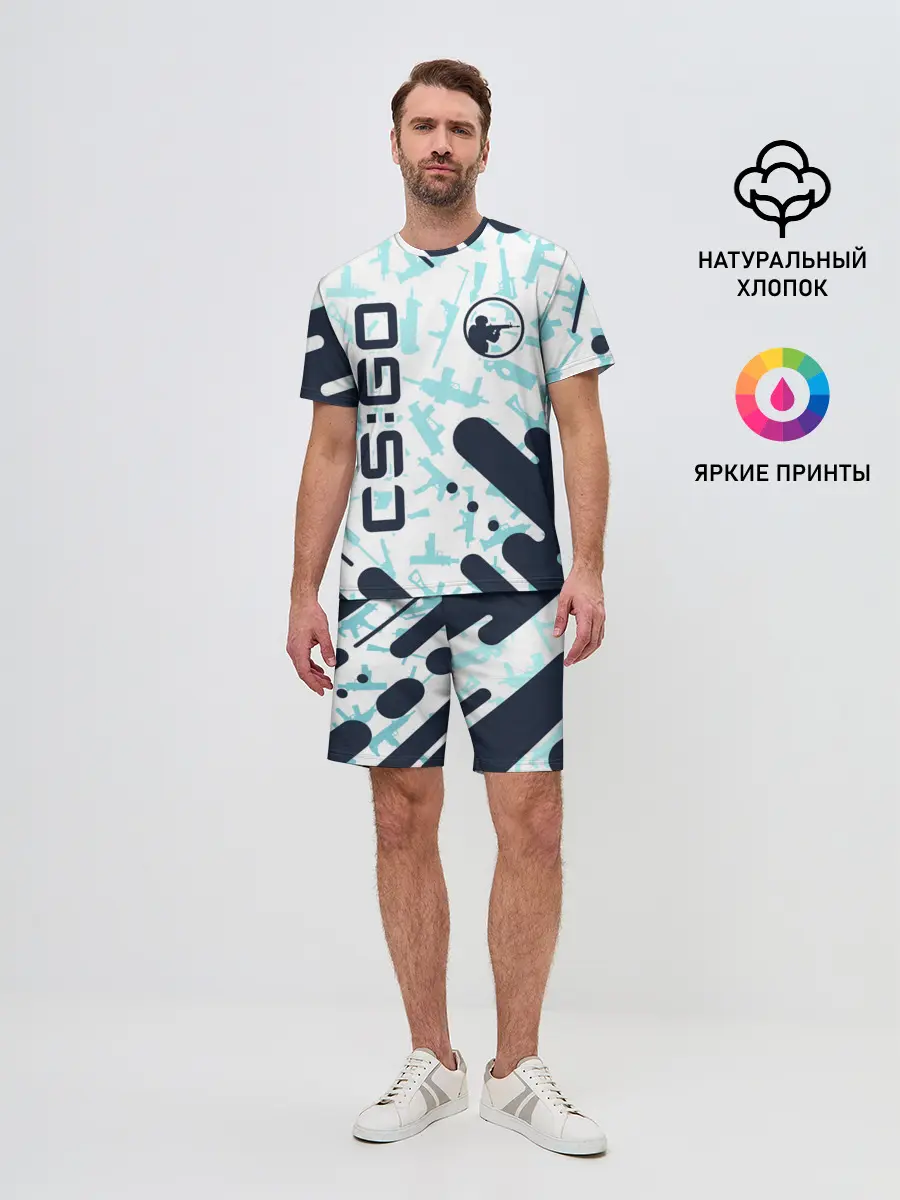 Мужской костюм с шортами / CS GO | КС ГО