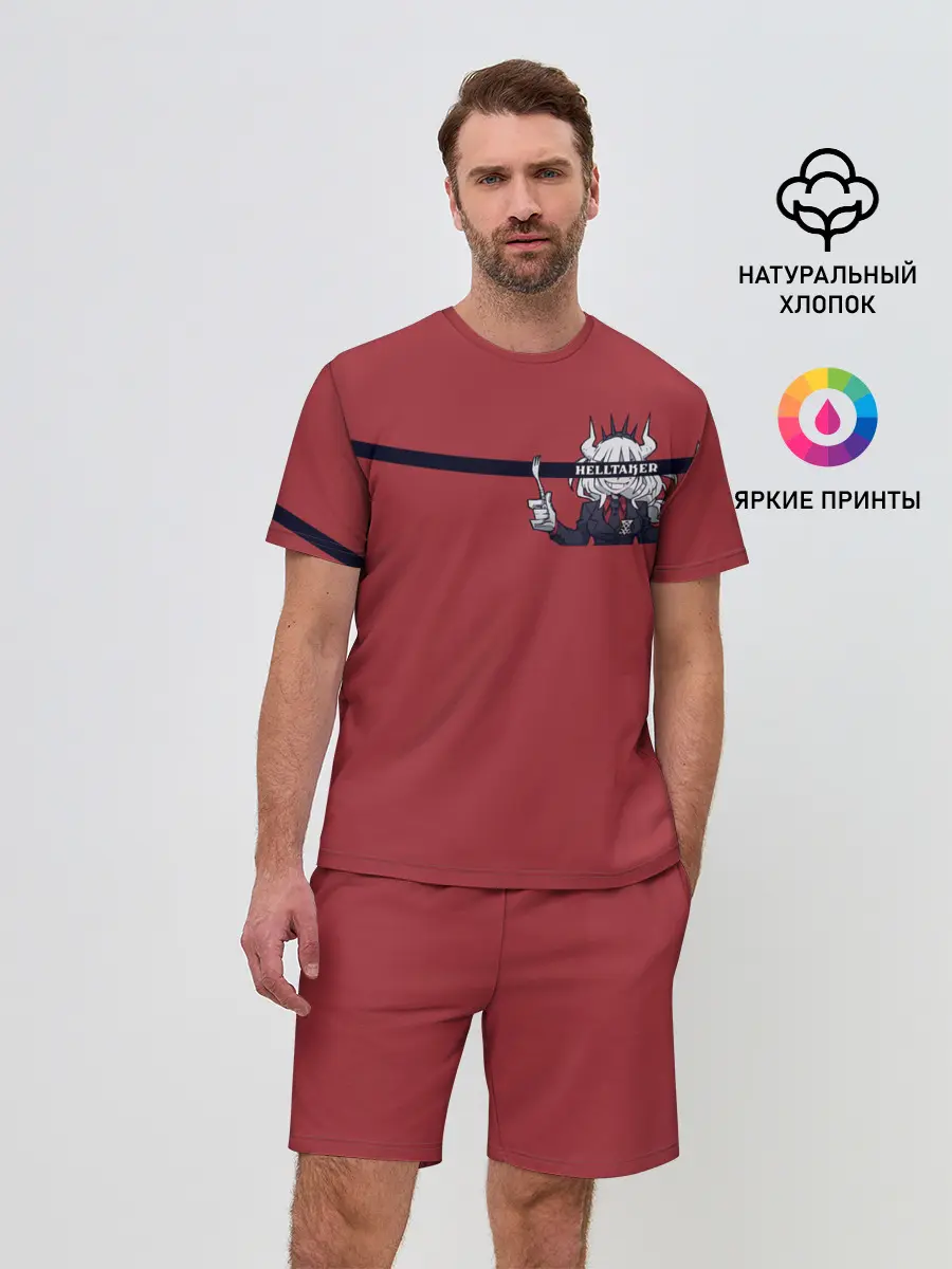 Мужской костюм с шортами / Helltaker