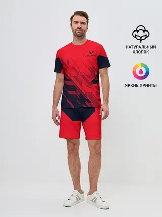 Мужской костюм с шортами / Valorant